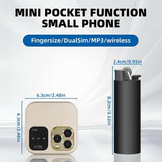 The New 2G Foldable Phone Features Dual SIM Dual Standby For Calls, Text Messages And Music, Making It Suitable For Travel, Outdoor Activities And As A Backup Phone