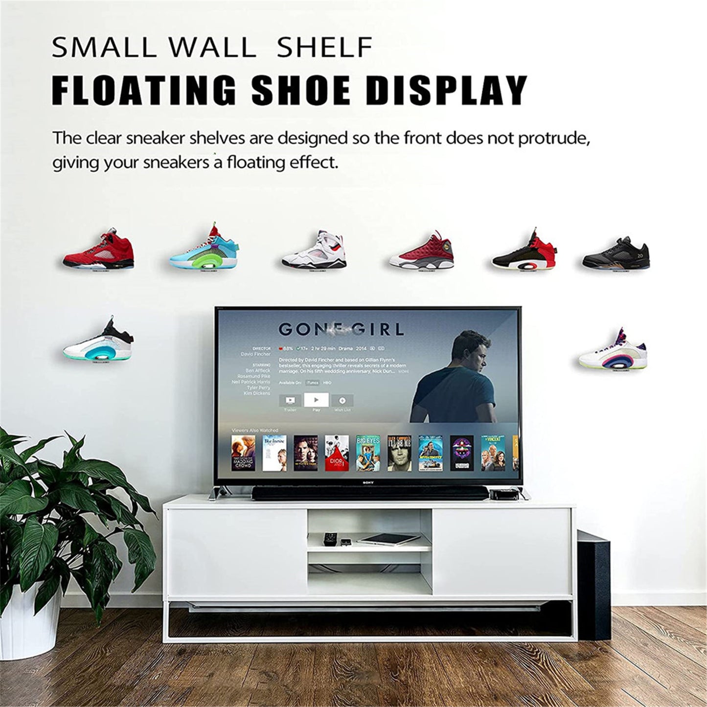Signature Football Boots Floating Ledge Collectible Boot Display Stand