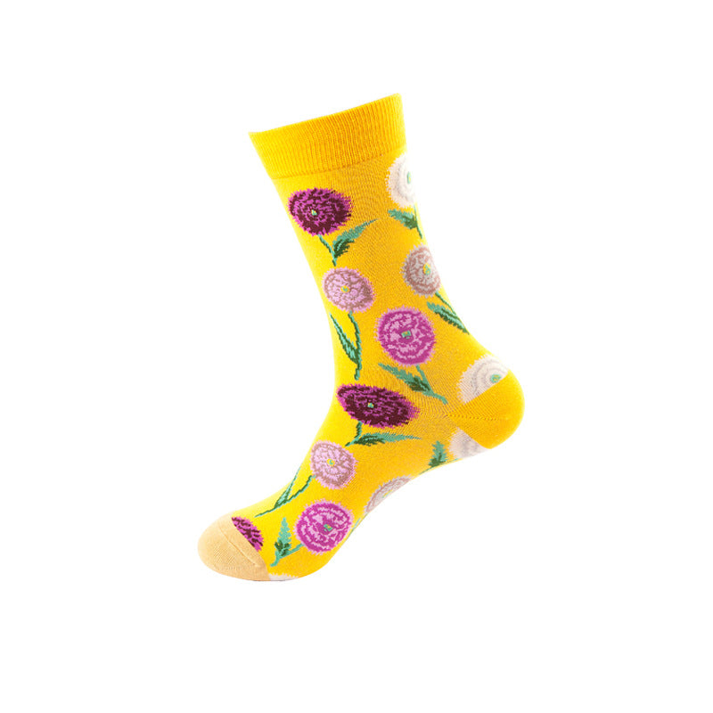 European and American street trend socks skateboard