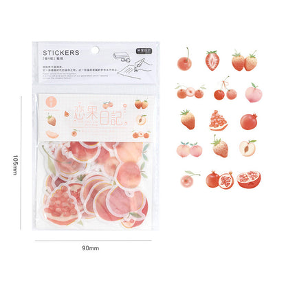 Cute diary decoration hand account small sticker