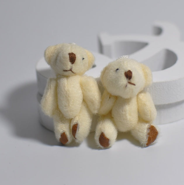 1pcs Plush Stuffed Mini Teddy Bear Toys