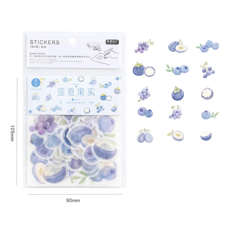 Cute diary decoration hand account small sticker
