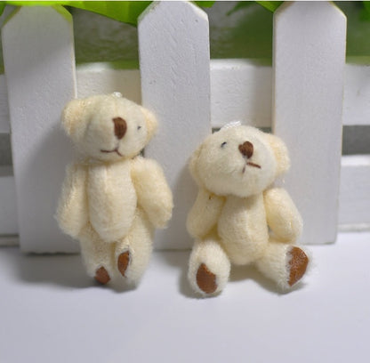 1pcs Plush Stuffed Mini Teddy Bear Toys