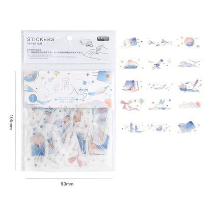 Cute diary decoration hand account small sticker
