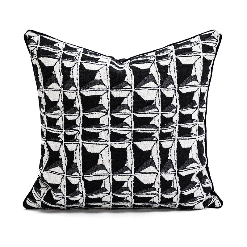 Modern Simple Plush Cushion Sofa Bedroom Bedside Pillow Cover