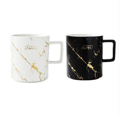 Marble Mug Nordic Style Marble Mug Cup Milk Coffee Water Drinking Cup Container Supplies