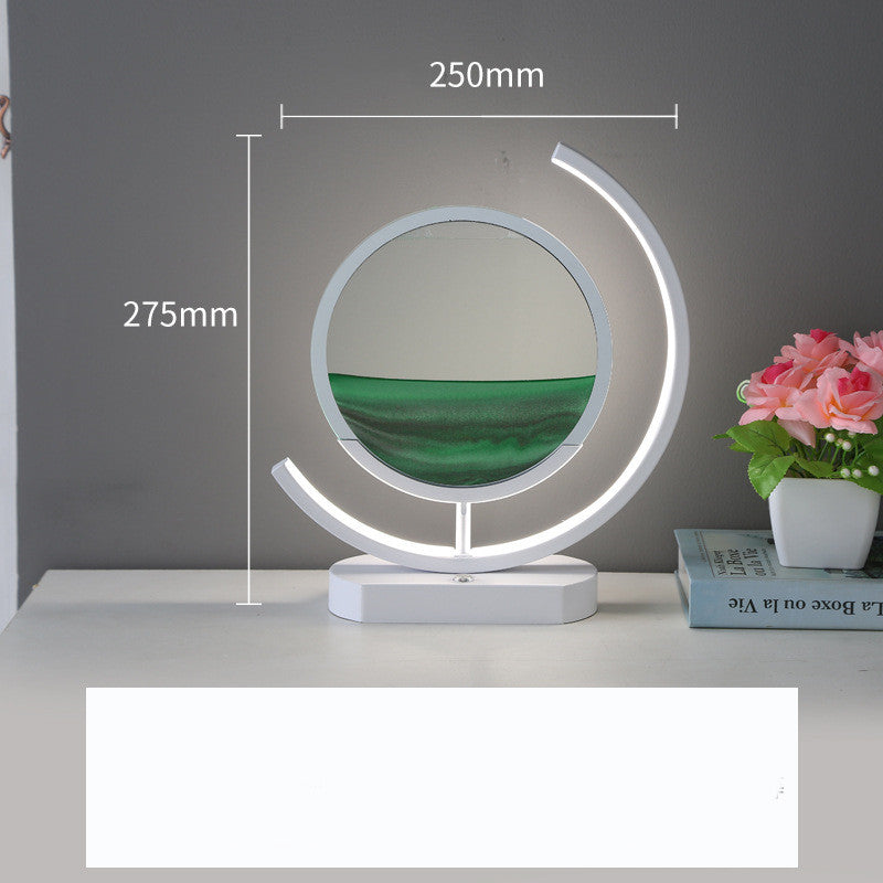 Decompression 3D Quicksand Table Lamp Creative Office