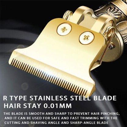 Beard Trimmer Electric Hair Clippers Cordless Rechargeable Hair Cutting Barber Shaving Machine For Men USB Charging