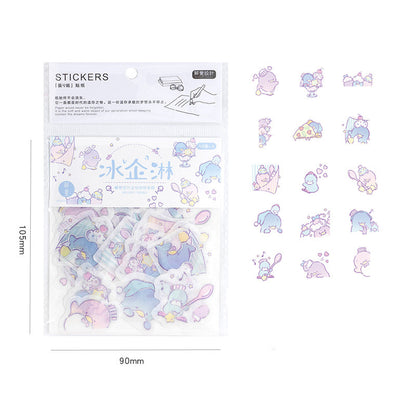 Cute diary decoration hand account small sticker