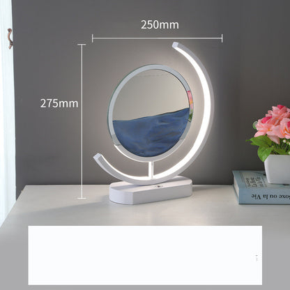 Decompression 3D Quicksand Table Lamp Creative Office