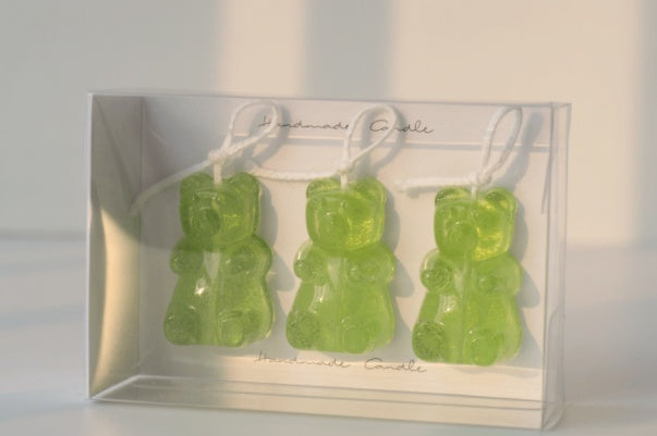 Q Play Gummy Bear Shape Handmade Aromatherapy Candle