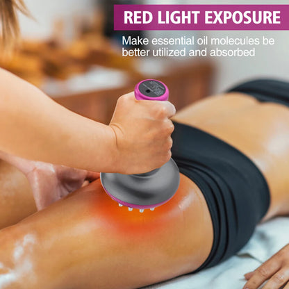 Electric Machine Body Massage Brush Guasha Physiotherapy Apparatus
