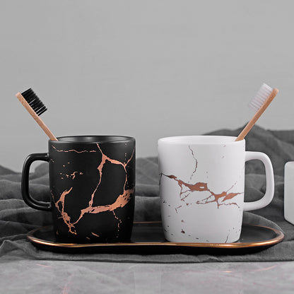 Marble Mug Nordic Style Marble Mug Cup Milk Coffee Water Drinking Cup Container Supplies