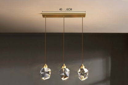 Room Chandelier Simple Crystal Dining Table