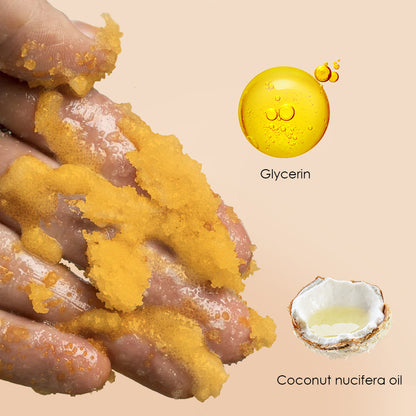 Turmeric Body Cleanser Facial Scrub Cleansing Oil Control Blackhead Remover Shrink Pores Skin Care Body Care