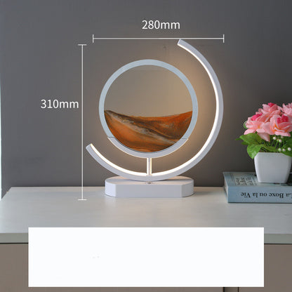 Decompression 3D Quicksand Table Lamp Creative Office