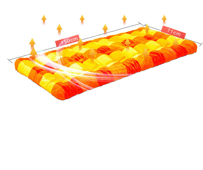 Mattress Folding Bed Cotton Pad Office Lunch Bed Single Bed