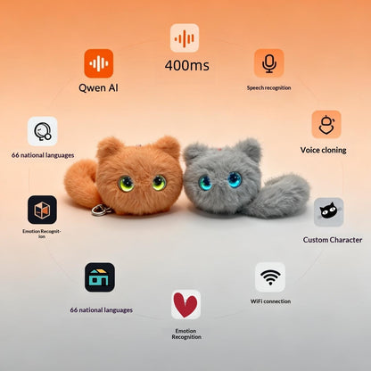 AI Toy Pendant Doll Plush Toy Smart