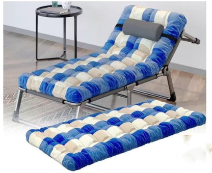 Mattress Folding Bed Cotton Pad Office Lunch Bed Single Bed