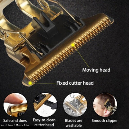 Beard Trimmer Electric Hair Clippers Cordless Rechargeable Hair Cutting Barber Shaving Machine For Men USB Charging
