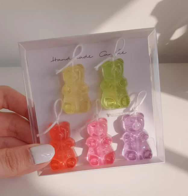 Q Play Gummy Bear Shape Handmade Aromatherapy Candle