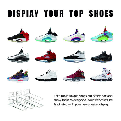 Signature Football Boots Floating Ledge Collectible Boot Display Stand