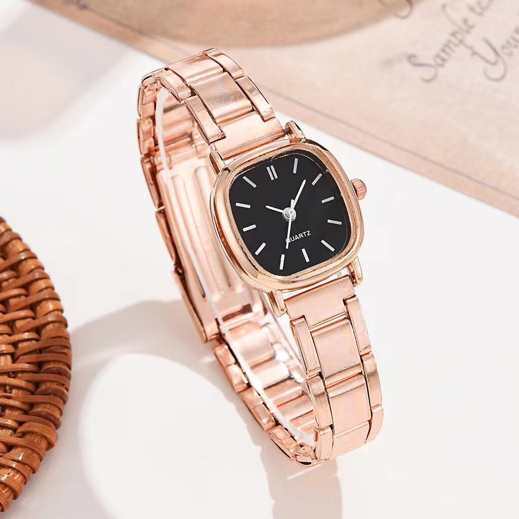 Women's Alloy Square Roman Quartz Watch