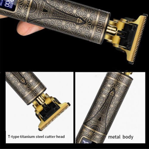 Beard Trimmer Electric Hair Clippers Cordless Rechargeable Hair Cutting Barber Shaving Machine For Men USB Charging