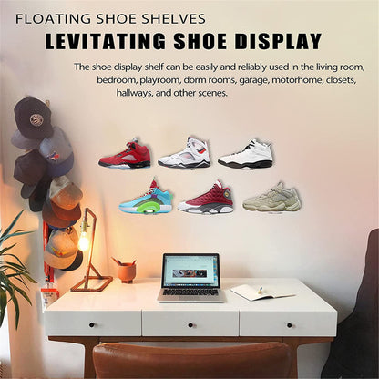 Signature Football Boots Floating Ledge Collectible Boot Display Stand