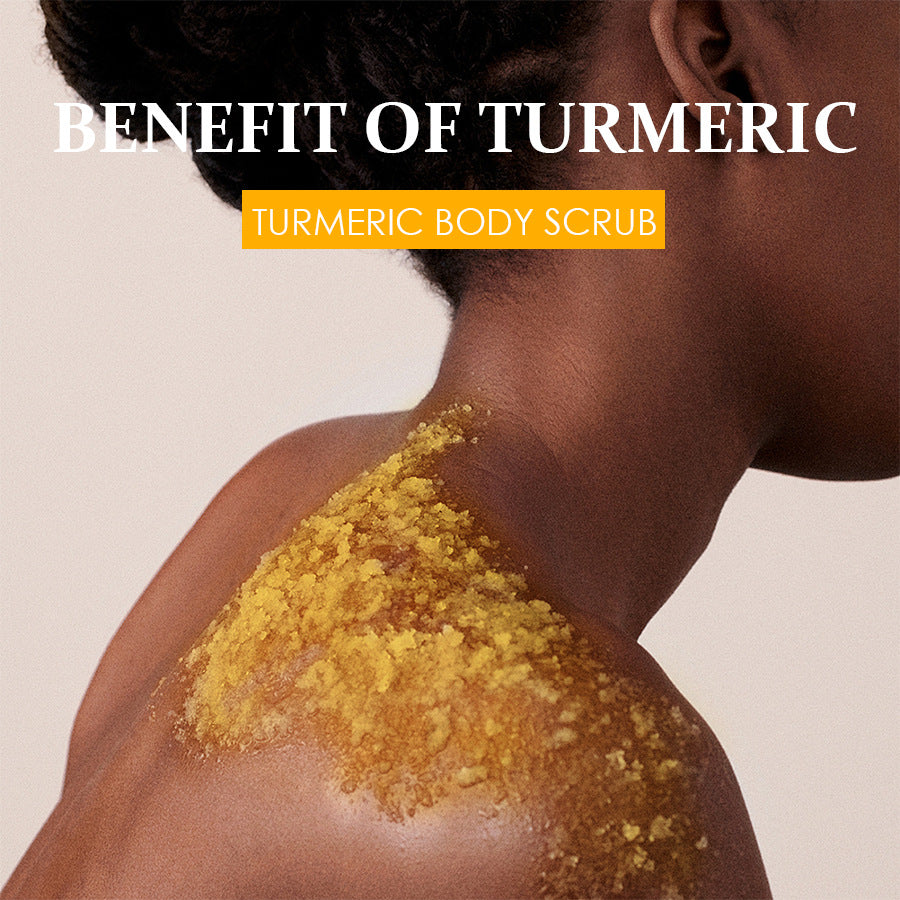 Turmeric Body Cleanser Facial Scrub Cleansing Oil Control Blackhead Remover Shrink Pores Skin Care Body Care