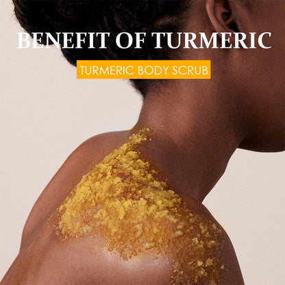 Turmeric Body Cleanser Facial Scrub Cleansing Oil Control Blackhead Remover Shrink Pores Skin Care Body Care